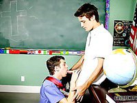 Student and Teacher Compare Cock Size